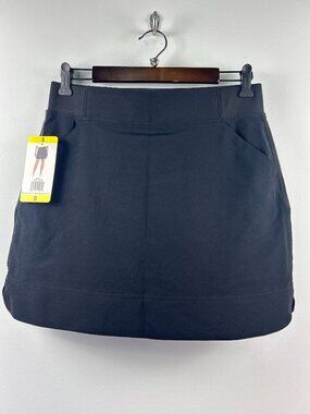 32 Degrees Cool NWT Black Athletic Skirt with Built-In Shorts S